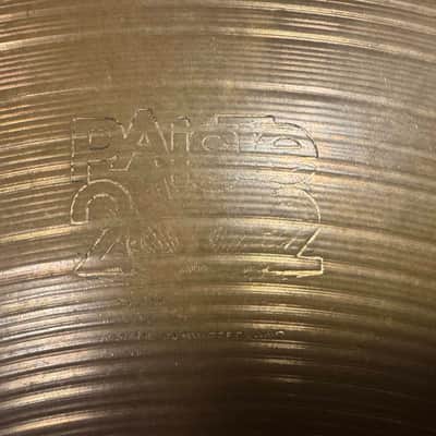 20" Paiste 2002 Black Label (1978) Ride 2160gr (VIDEO) image 2