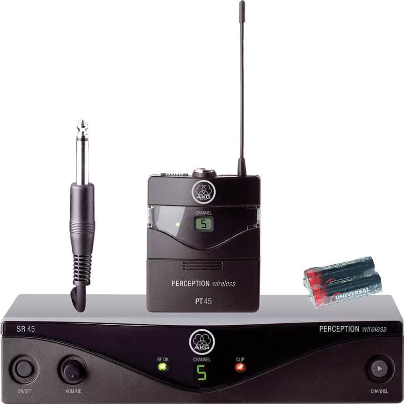 AKG PW45 Perception Wireless 45 Instrument System - Band A image 1