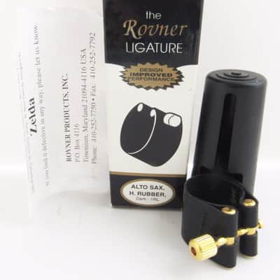 Rovner 1RL Hard Rubber Alto Sax Ligature