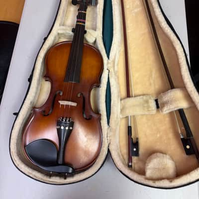 Kessler SV-100 4/4 Full Size Violin - Golden Brown image 4