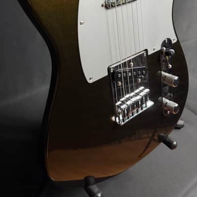 Fender American Ultra II Telecaster Electric Guitar Texas Tea Finish w/ OHSC image 5