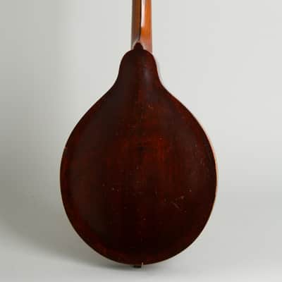 Gibson  Style H-1 Carved Top Mandola (1910), ser. #9789, original black hard shell case. image 2