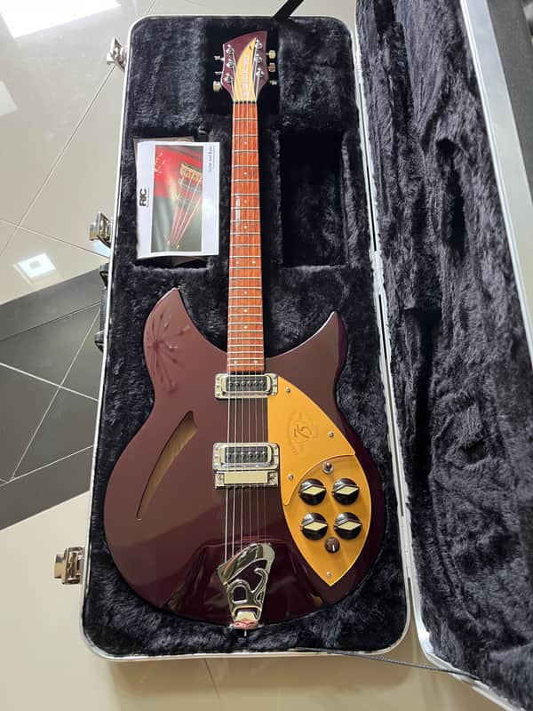 Rickenbacker 75th Anniversary 330 2006 - Dark Cherry Metallic image 1