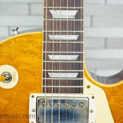 Gibson Custom Shop M2M Birdseye ’59 Les Paul Standard Reissue - Lemon Burst image 4