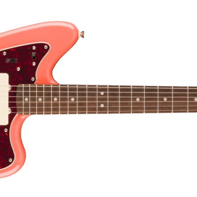 Squier Classic Vibe '60s Jazzmaster Laurel FB Tortoishell Pickguard Tahitian Coral image 1