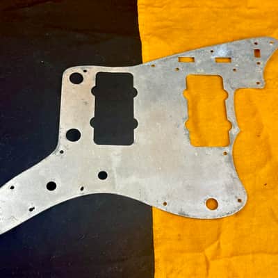 1960's Fender Jazzmaster Aluminum Pickguard Shielding Plate Vintage ~1964 1965 image 2