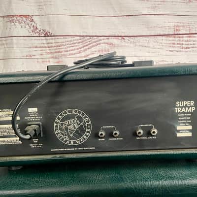 1980's Trace Elliot Guitar Works Limited England Super Tramp 80 Watt Full Stack both Cabs Pre-Gibson image 4
