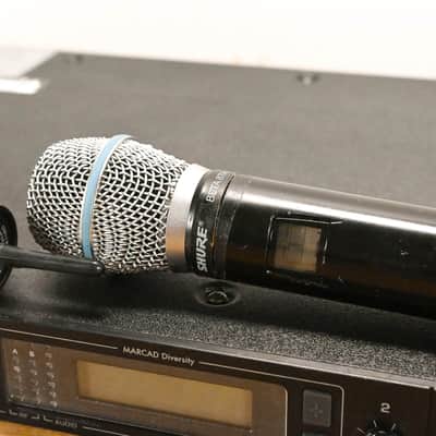 Shure U4D-J4 Wireless Receiver w/ two U2/BETA87A Handheld Mics - J4 Band CG01YHE image 6