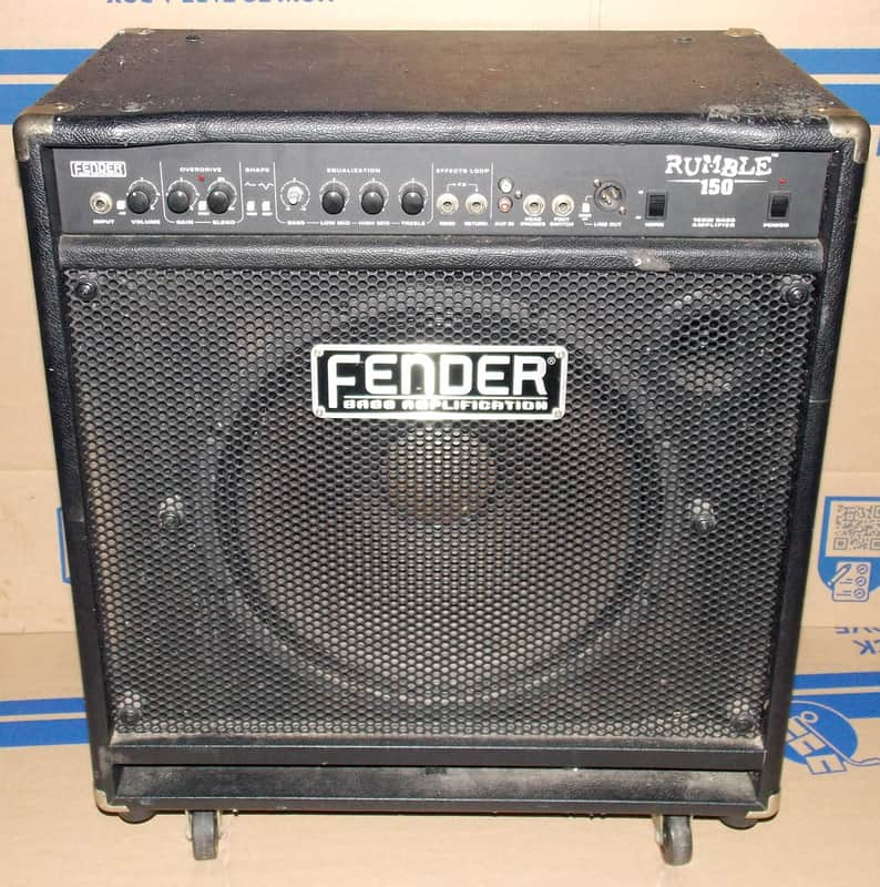 Fender Rumble 150 150-Watt 1x15" Bass Combo 2000s - Black image 1