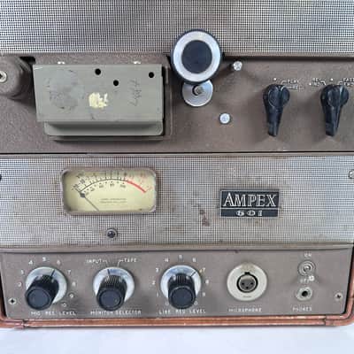 Vintage Ampex 600 / 601 Magnetic Tape Recorder Tube Preamp Mic Preamplifier image 3
