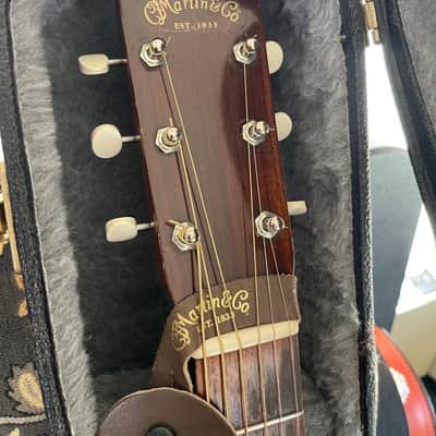 *On Sale*1929 Martin 6-string parlor guitar. Similar to a 1 or 2-18, Early conversion to 6 string guitar. 14 fret, X braced, 1.3/4 nut, rosewood bridge. Sweet Mahogany, body and neck, a very nice spruce top. *Play now and pay Later Offer* image 4