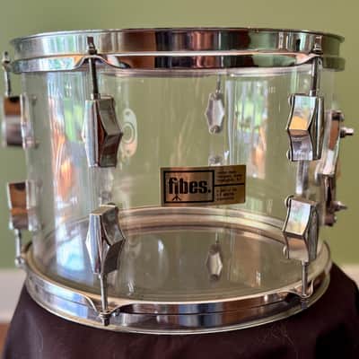 Fibes Vintage 70's 5 Piece Acrylic Drum Set Rare image 15