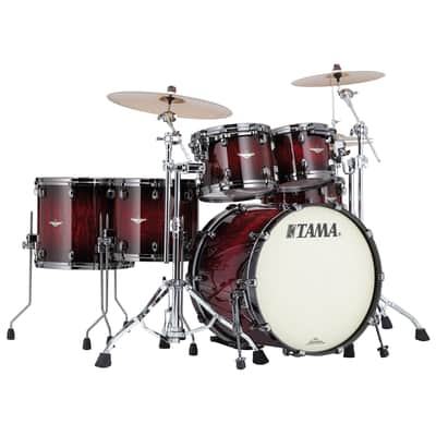 Tama BE52ZBSQGQB Starclassic Bubinga Exotic 8x10/9x12/12x14/14x16/18x22" 5pc Shell Pack
