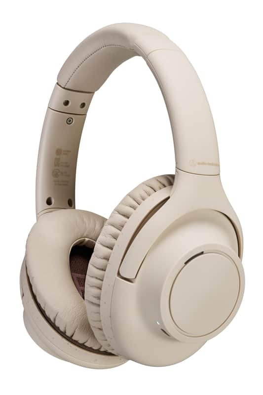 Audio-Technica ATH-S300BTBG Wireless Headphones, Beige image 1