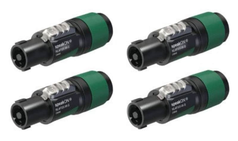 Genuine NEUTRIK NL4FXX-W-S 4-Pole SPEAKON Locking Cable Mount Connector-4 image 1