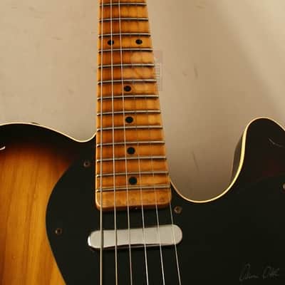 Fender Custom Shop Masterbuilt Telecaster '69 Thinline Bigsby 2012 2 Color Sunburst image 13