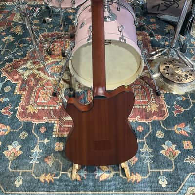 Ibanez FRH10NBSF Thinline Nylon Acoustic-Electric Guitar (Brown Sunburst) image 9