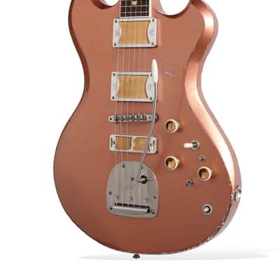 Ronin Guitars Stormcrow, 2019, Suntan Copper w/ Kill Switch & behind the bridge Single Foil. *Optional Black Pickguard Included* image 4