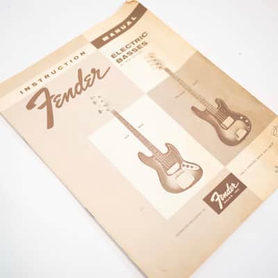 Fender Precision Bass Instruction Manual 1962 image 8