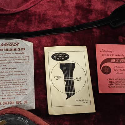 Gretsch 6119 Chet Atkins Tennessean 1963 Walnut Brown image 25