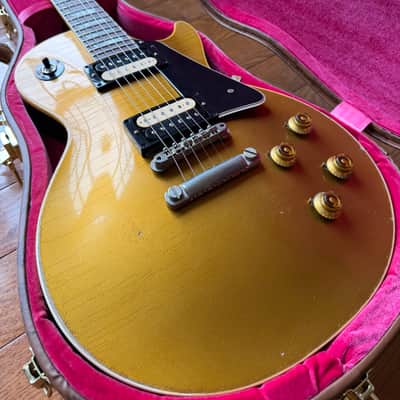2026 Gibson Custom Shop Les Paul Standard ‘57 Reissue R7 Murphy Light Aged Limited Edition - Double Gold Dark Back image 1