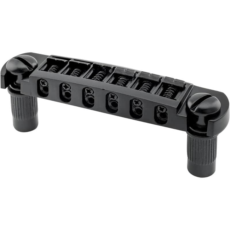 52.5mm (2-1/16 inch) String Spacing Tune-o-matic Pigtail Style Adjustable Wraparound Bridge Tailpiece for Epiphone Les Paul SG Style Electric Guitar image 1