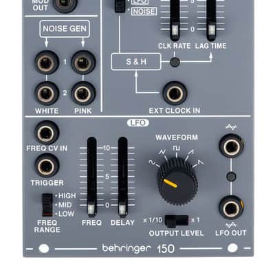 Behringer 150 Ring Mod/Noise/S&H/LFO Eurorack Synthesizer Module image 2