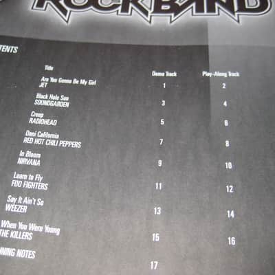 Hal Leonard Guitar Play-Along Rock Band Vol. 97 w/ CD 64 Pages w/Tab and CD Tracks image 3