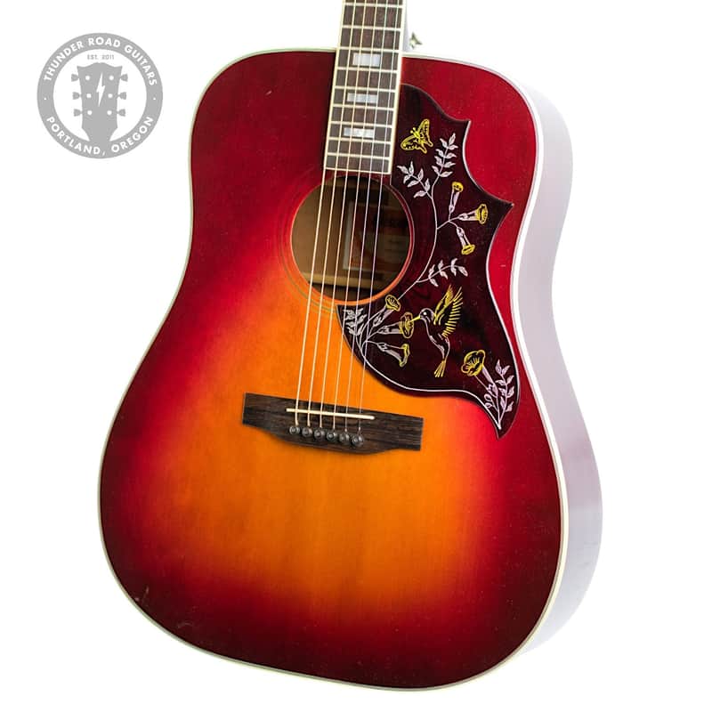 1980 Gibson Hummingbird Cherry Sunburst #82620003