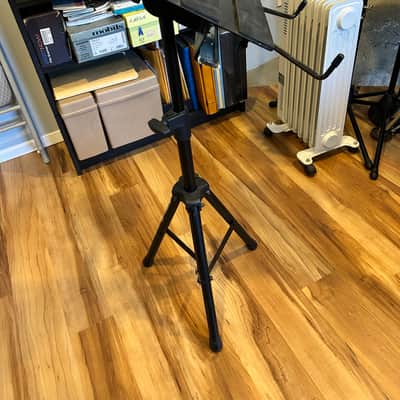 Quik-Lok Laptop Stand with Mouse Tray 2010s - Black image 4