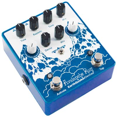 EarthQuaker Devices Avalanche Run Stereo Delay & Reverb with Tap Tempo V2 image 3