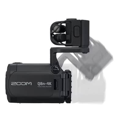 Zoom Q8n-4K Handy Video Recorder 4K Video + Professional 4 Track Audio image 9