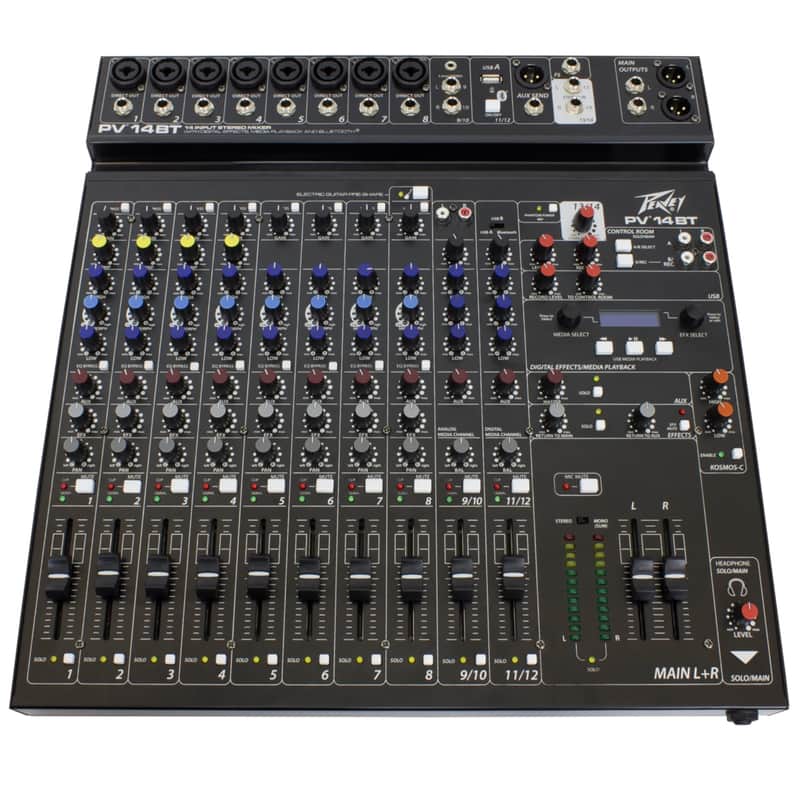 Peavey PV 14 BT - 14-Channel Mixer with Bluetooth image 1