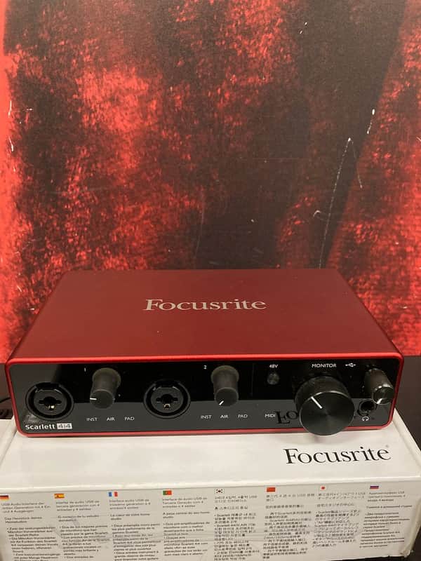 Focusrite SCARLETT 4i4 Audio Interface (Houston, TX) image 1