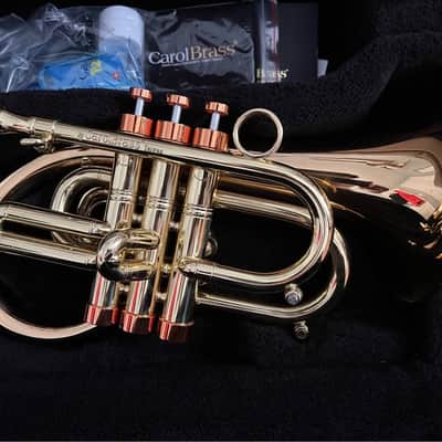 Carol Brass Phat Puppy Pocket Flugelhorn Bb Trumpet by Taylor Brass image 6