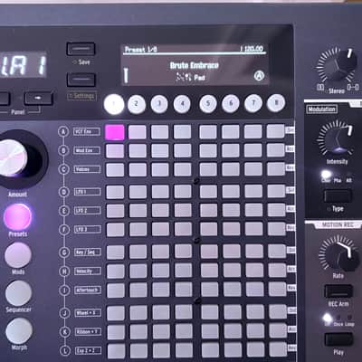 Arturia PolyBrute 61-Key Synthesizer 2021 - Present - Black image 3