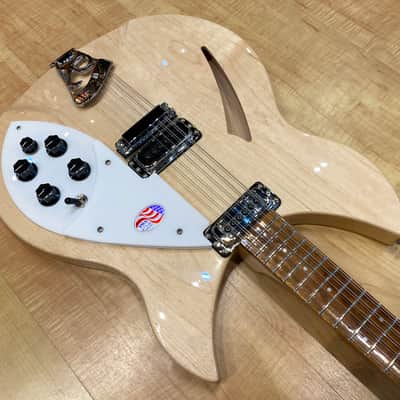 Rickenbacker 330/12 12-String Electric Guitar MapleGlo (21 Fret Version) image 6