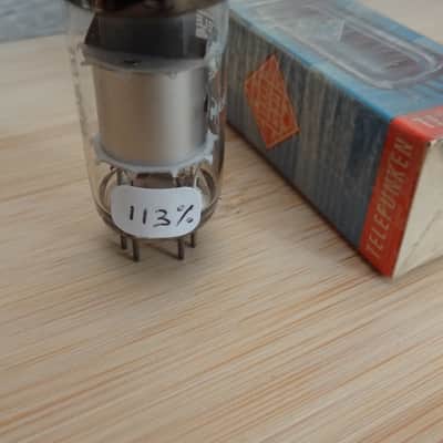 Rare 1958 NOS NIB TELEFUNKEN ef86 silver MEDICAL grade VERY STRONG tube preamp limiter tube mic U67 image 5