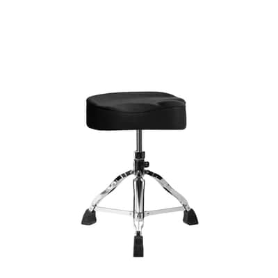 Gator Spindle Drum Throne Saddle Seat, Black image 3