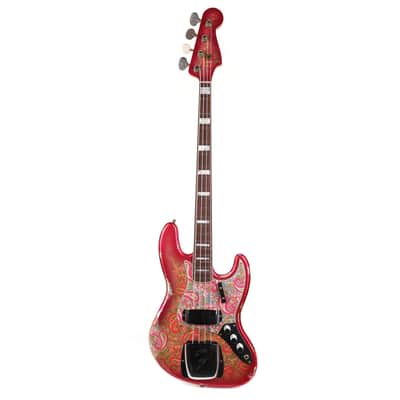 Fender Custom Shop Limited Edition Paisley Jazz Bass Heavy Relic image 2