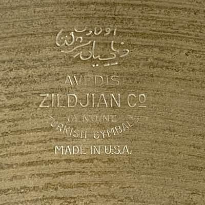 Zildjian 18" A. Zildjian Small Stamp Crash Cymbal 1957 - 1960 - Traditional image 3