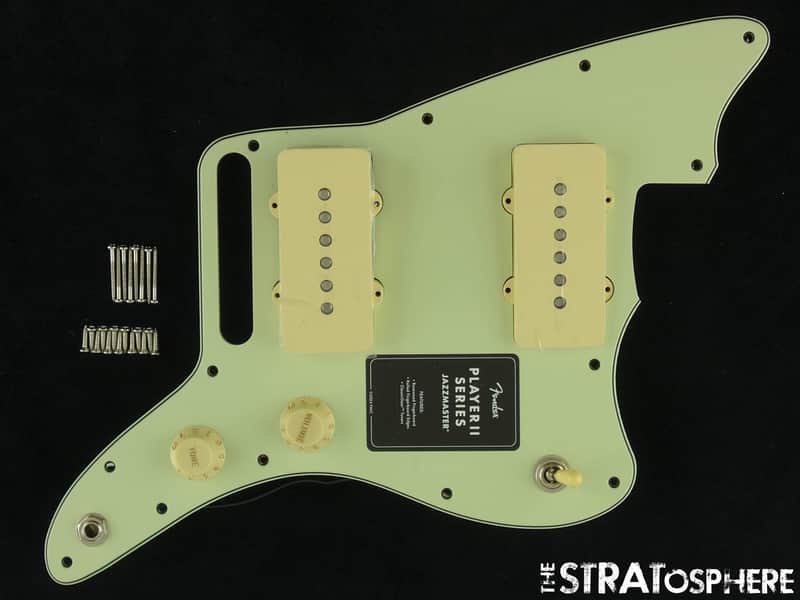 Fender Player II Jazzmaster, LOADED PICKGUARD Guitar, Alnico, Mint Green