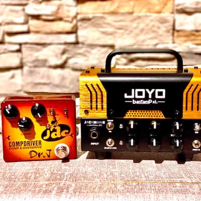 Joyo BanTamP JackMan JDC Signature José de Castro “ JOPI”  20-Watt Tube Guitar Head & COMPDRIVER Pedal Signed by Jopi image 4