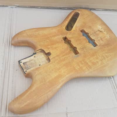 1984 SQUIER by FENDER JAZZ BASS BODY JAPAN JV SERIES image 3
