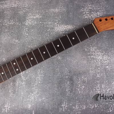 Mahogany T Type Spoke Wheel Carbon Fiber Rods Neck Stainless Steel Jescar Frets image 6