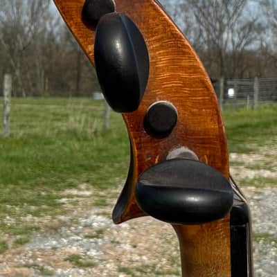 Old Violin labeled “Friedrich August Glass” 4/4 image 3