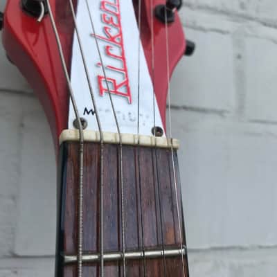 RARE 1985 Rickenbacker 360 Ruby Red …(actually a 360/12 currently strung as a 6 string) ... Original Hardcase image 17