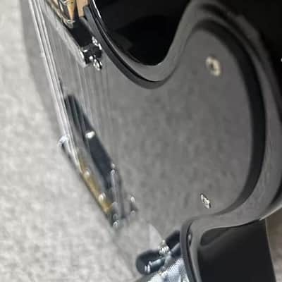 Fender American QMT Telecaster with Pale Moon Ebony Fretboard 2020 - Transparent Black image 12