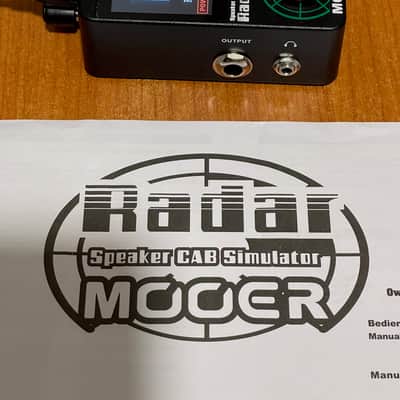 MOOER Radar Speaker CAB Simulator Simulatore di Speaker Chitarra e Basso imagen 10