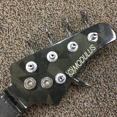 Modulus Graphite 5 String 34" Bass Neck Graphite image 1